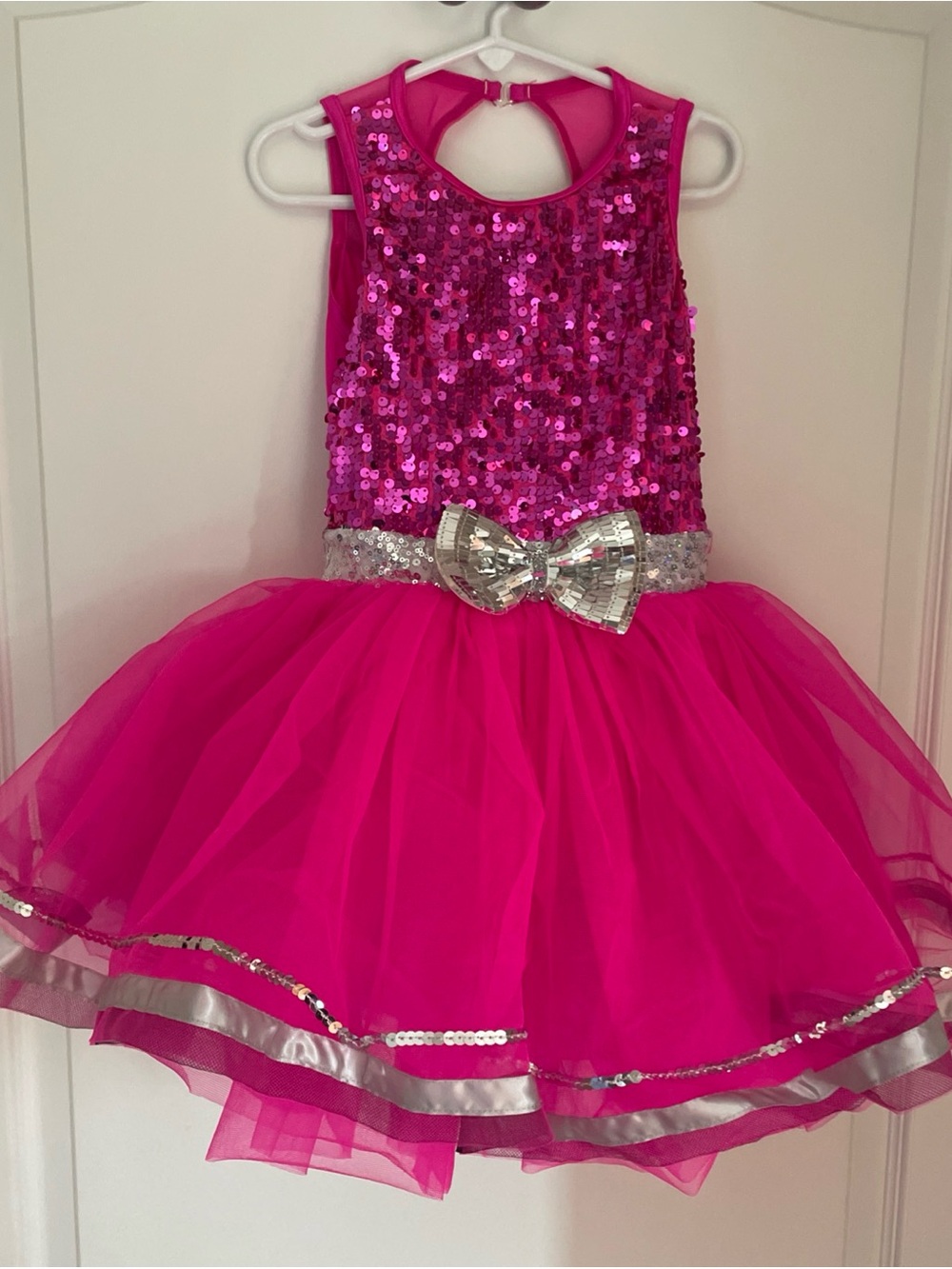 Weissman (IC) Child Pink Sequined Tutu Ballet Jazz Dance Costume Dress
